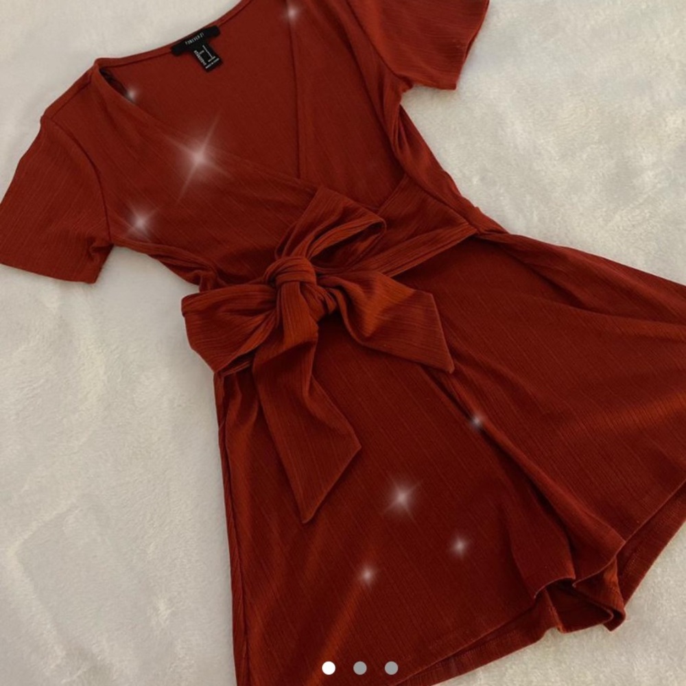 Forever 21 tie romper